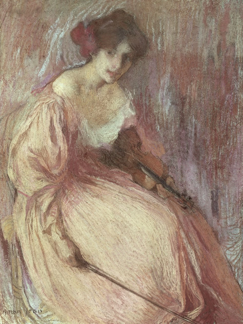La giovane violinista